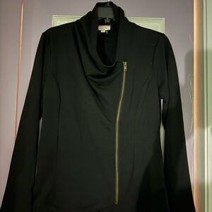 NWT Andree by Unit Black Moto Style Jacket, Size L